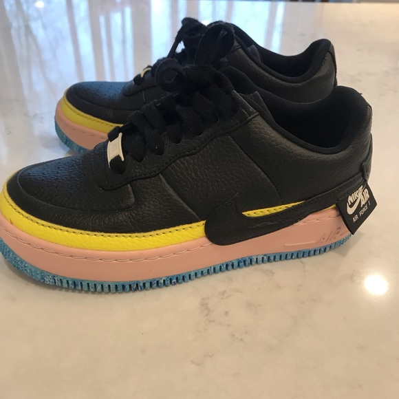 Nike Women’s Air Force 1 Jester ‘Black’ Size 7 - Picture 5 of 12